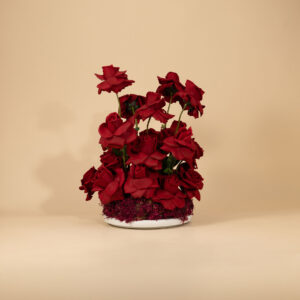 RED ROSES COLLECTIE – TAFELSTUK ROND